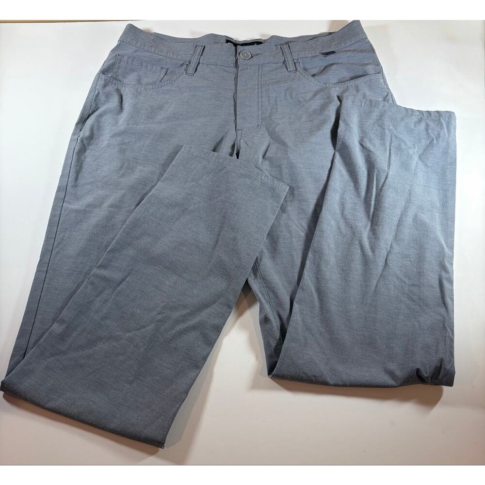 TravisMathew Men’s Gray Performance Golf Pants 34x30 Stretch Casual Athletic